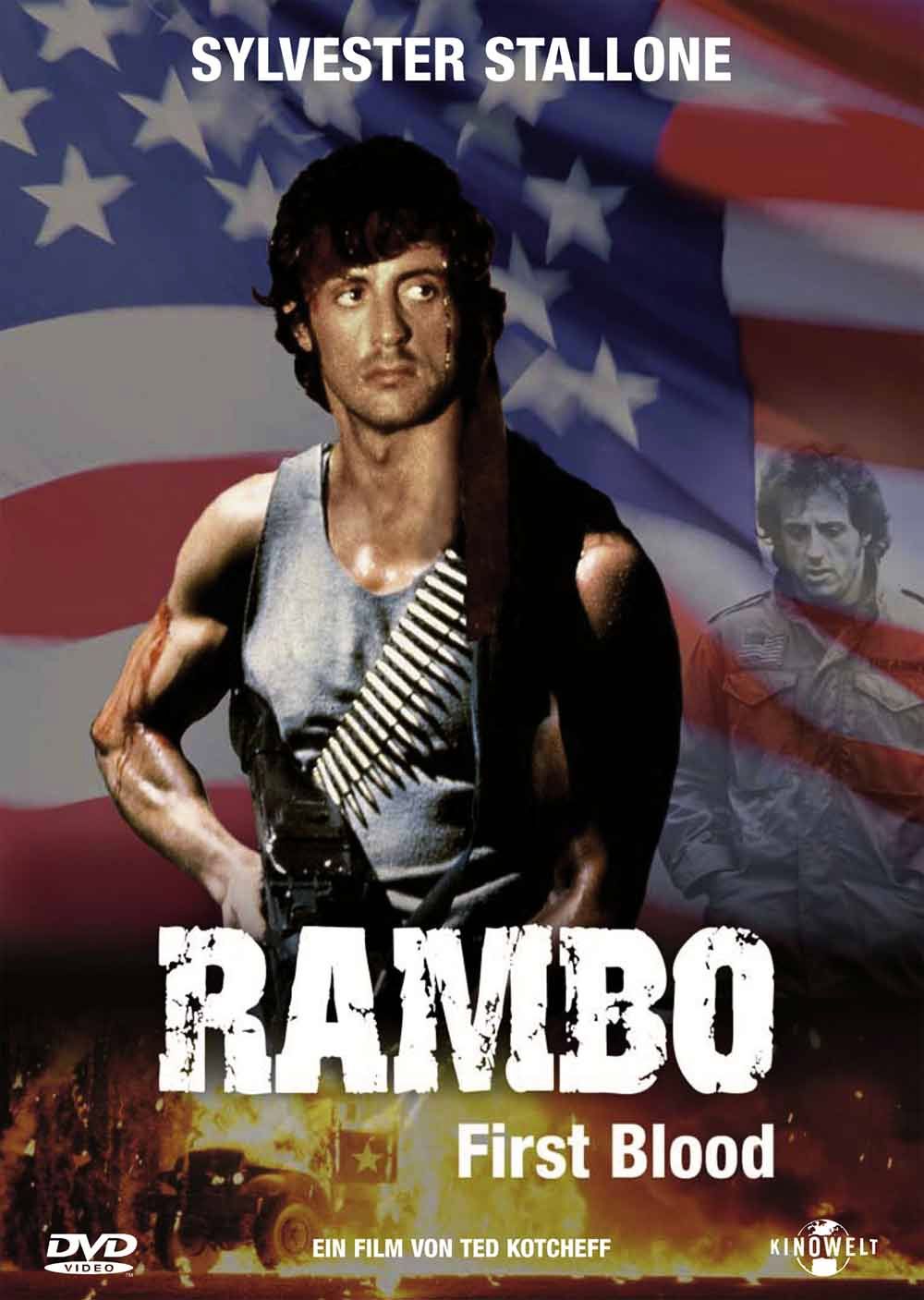 Рэмбо: Первая кровь / First Blood (1982): постер